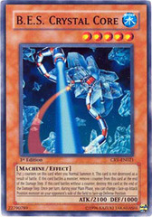 B.E.S. Crystal Core - CRV-EN021 - Super Rare - 1st Edition