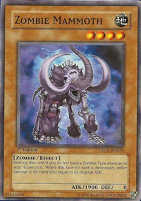 Zombie Mammoth - CSOC-EN030 - Common - 1st Edition