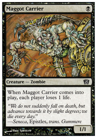 Maggot Carrier