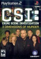 CSI - Crime Scene Investigation - 3 Dimensions of Murder (Playstation 2)