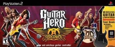 Guitar Hero - Aerosmith + Guitar (Playstation 2)