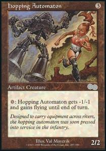 Hopping Automaton