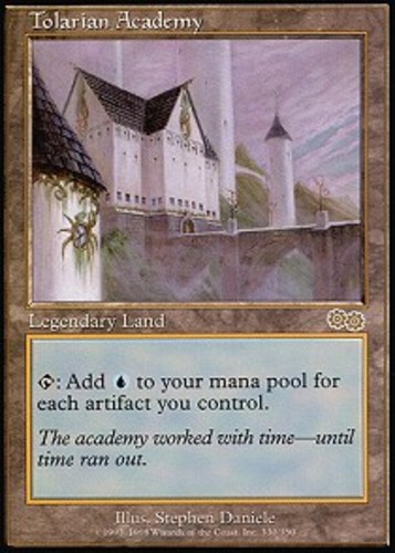 MTG Tolarian Academy 英語版 Urza's Saga MTG Tolarian Academy, Moderate Play, English Urza's Saga | eBay