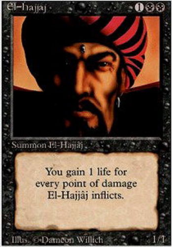El-Hajjaj - Revised Edition # MTG Magic The Gathering | eBay