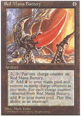 Red Mana Battery