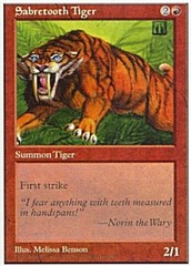 Sabretooth Tiger