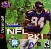 NFL 2K1 Not For Resale Sega Sports