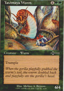 Yavimaya Wurm