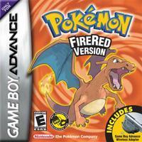 Pokemon Fire Red Version with Wireless Adapter