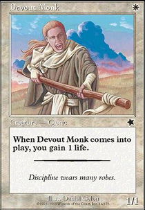 Devout Monk