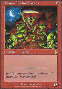 Mons's Goblin Raiders