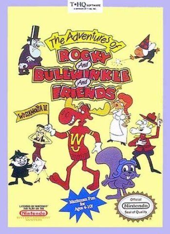 Adventures of Rocky + Bullwinkle and Friends (Nintendo) - NES