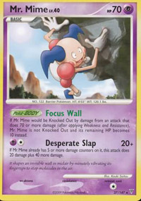 Mr. Mime - 37/147 - Rare