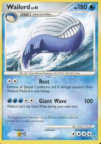 Wailord - 47/147 - Rare