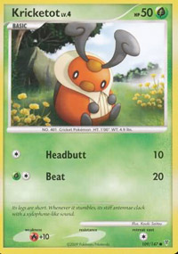 Kricketot - 109/147 - Common