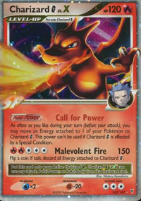 Charizard [G] LV.X - 143/147 - Rare Holo