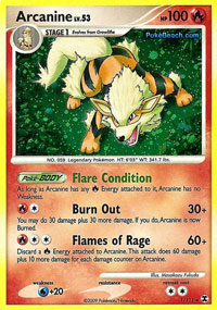 Arcanine - 1/111 - Holo Rare