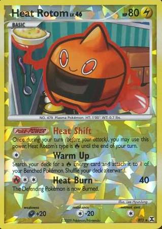 Heat Rotom - RT3/6 - Rare - Reverse Holo