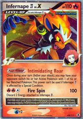 Infernape [4] LV.X - 108/111 - Rare Holo