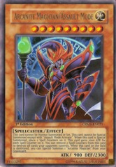 Arcanite Magician/Assault Mode - CRMS-EN021 - Ultra Rare - 1st Edition