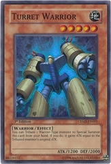 Turret Warrior - CRMS-EN001 - Super Rare - 1st Edition