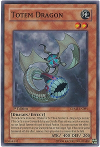 Totem Dragon - CRMS-EN085 - Super Rare - 1st Edition