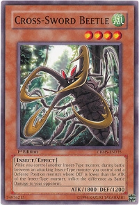 Cross-Sword Beetle - CRMS-EN035 - Common - 1st Edition