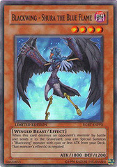 Blackwing - Shura the Blue Flame - RGBT-ENPP2 - Super Rare - 1st Edition