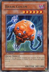 Brain Golem - RGBT-EN027 - Rare - 1st Edition