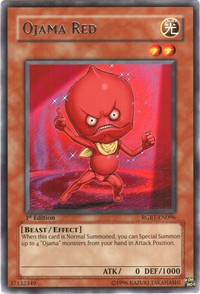 Ojama Red - RGBT-EN096 - Rare - 1st Edition