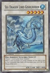 Sea Dragon Lord Gishilnodon - RGBT-EN044 - Super Rare - 1st Edition