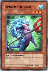 Spined Gillman - RGBT-EN034 - Common - 1st Edition