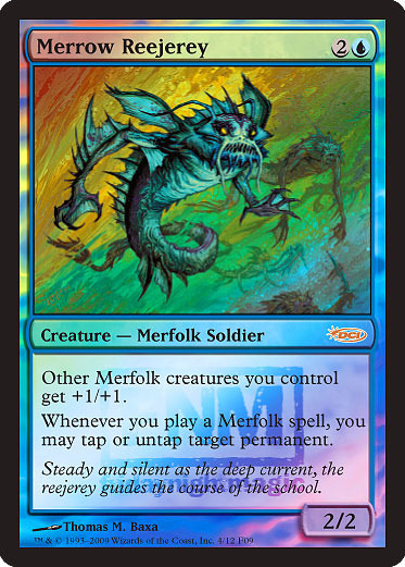 1x Merrow Reejerey - Foil Heavy Play MTG Magic - Kid Icarus - | eBay