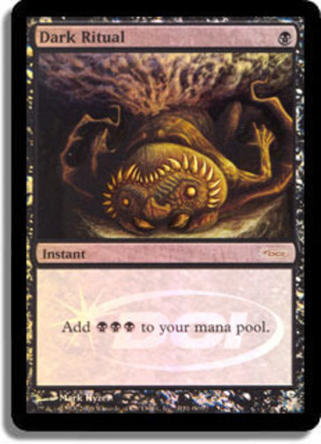 1x Dark Ritual - Foil DCI Judge Promo Near Mint MTG Magic - Kid