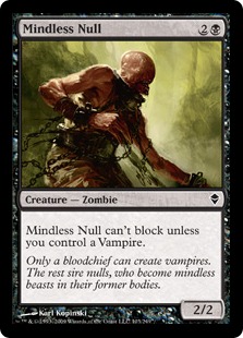 Mindless Null