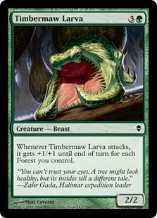 Timbermaw Larva