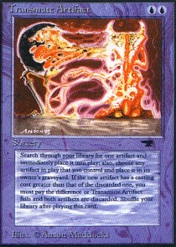 MTG ATQ Transmute Artifact 英語 1枚 EX]Transmute Artifact《英語》【ATQ】