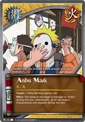 Anbu Mask - J-442 - Uncommon - 1st Edition