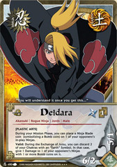 Deidara - N-480 - Super Rare - 1st Edition - Foil