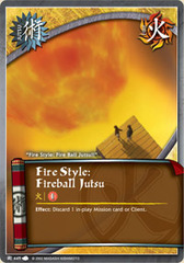 Fire Style: Fireball Jutsu - J-449 - Common - 1st Edition