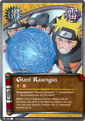 Giant Rasengan - J-400 - Super Rare - 1st Edition - Foil