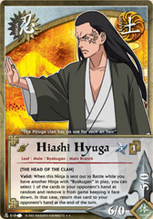 Hiashi Hyuga - N-518 - Rare - 1st Edition