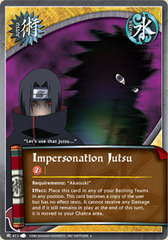 Impersonation Jutsu - J-411 - Uncommon - 1st Edition