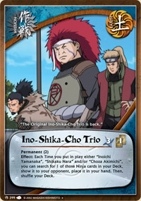 Ino-Shika-Cho Trio - M-399 - Uncommon - 1st Edition