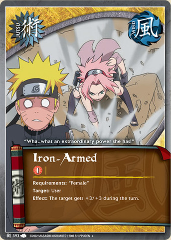 Iron-Armed - J-393 - Uncommon - 1st Edition