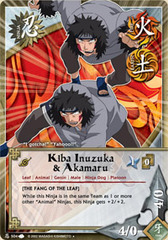 Kiba Inuzuka & Akamaru - N-504 - Uncommon - 1st Edition