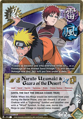 Naruto Uzumaki & Gaara of the Desert - N-494 - Super Rare - 1st Edition - Foil