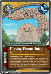 Playing Possum Jutsu - J-438 - Common - 1st Edition