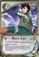 Rock Lee - N-475 - Rare - 1st Edition