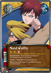 Sand Coffin - J-416 - Super Rare - 1st Edition - Foil